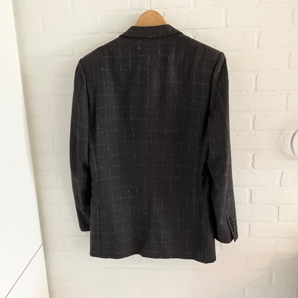 Vintage Biella Italian Wool Blazer Quiet Luxury 40R Julien Poulin - Picture 7 of 11
